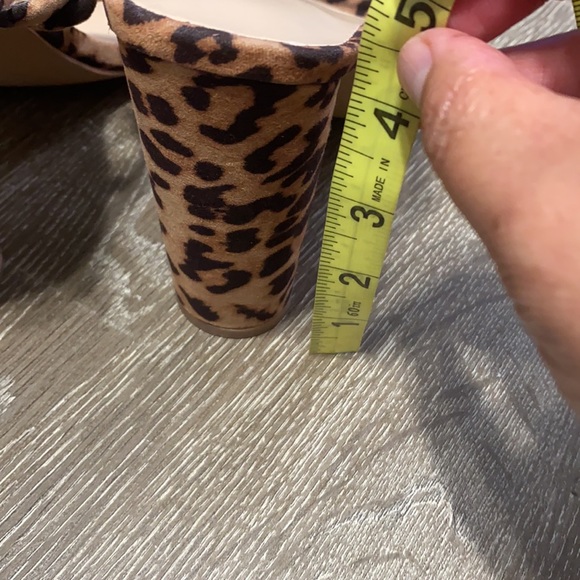 London Rebel wide fit strappy block heel Size 7 - Picture 3 of 11